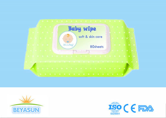 OEM Nonwoven влажное обтирает, безалкогольный дезинфектант обтирает